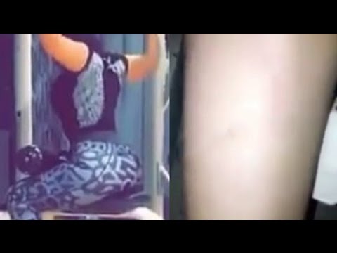 إصابة حليمة بولند في الساق داخل الصالة الرياضية