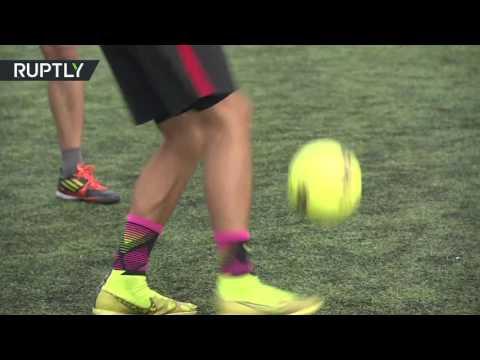 روسيا تنظم أطول مباراة كرة قدم في العالم