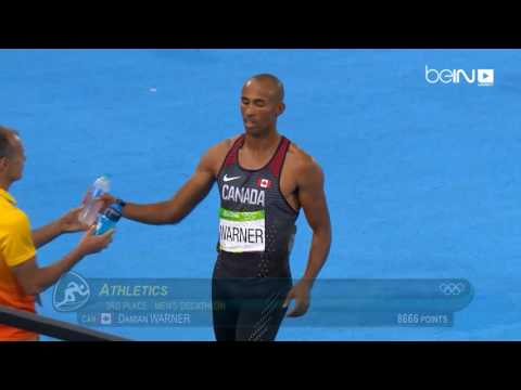 بالفيديو الأميركي إيتون يحتفظ بالميدالية الذهبية في مسابقة العشاري