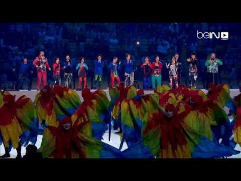 شاهد روح الأمازون تغلب على حفل ختام أولمبياد ريو