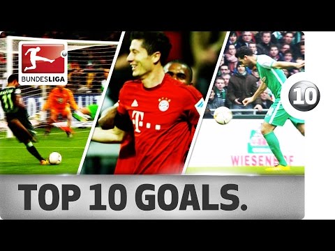 أروع 10 أهداف بالدورى الألمانى فى موسم 20152016