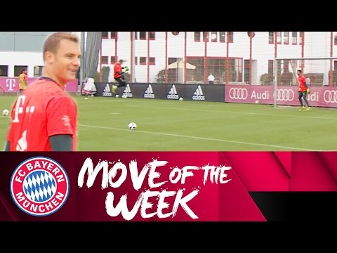 مانويل نوير مهاجم بدرجة قدير في تدريبات بايرن ميونخ