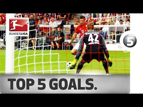 شاهد أفضل 5 أهداف في البوندزليغا