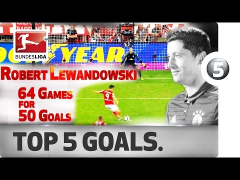 البولندي ليفاندوفسكي يزاحم كبار هدافي مسابقة البوندزليغا