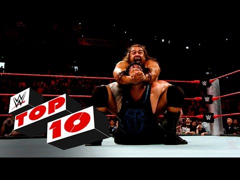 أبرز 10 لحظات في عروض  raw  لهذا الأسبوع