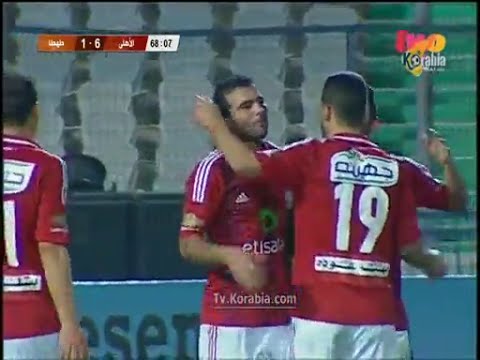 الأهلي يكتسح فريق طهطا بسداسية