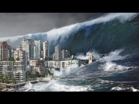 بالفيديو تصوير لأضخم تسونامي في تاريخ البشرية