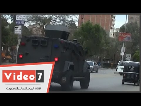 مدرعات الشرطة تُمشط شوارع عين شمس