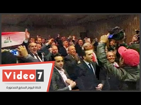 محامو سورية يهتفون للجيش المصري
