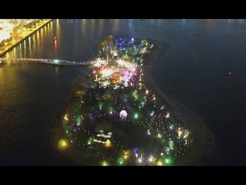 مشاهد ساحرة لجزيرة النور في قلب الشارقة