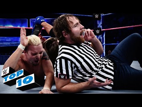 بالفيديو ابرز 10 لحظات سماك داون في عروض wwe
