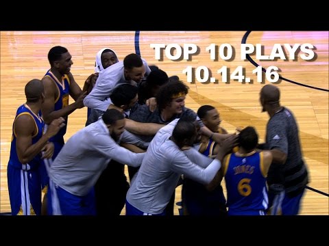 شاهد استمتع بأبرز 10 كرات في الدوري الاستعدادي لفرق nba