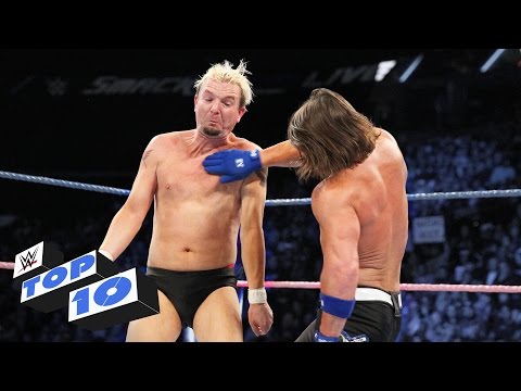 أبرز 10 سماك داون بعروض الwwe الأخيرة