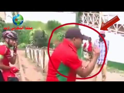 لحظة غضب المدير التقني للمنتخب المغربي للدراجات على فريقه