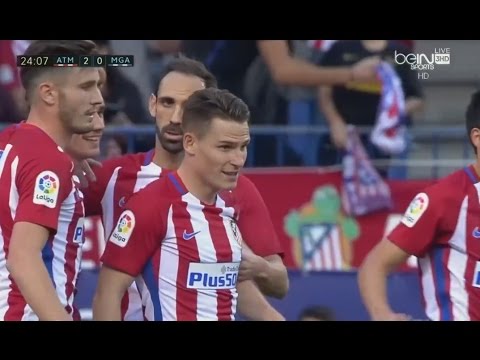 أتليتكو مدريد يسحق مالاغا برباعية نظيفة ويحقق المزيد من النقاط