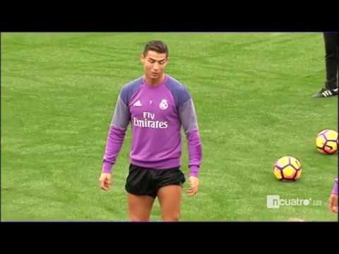 بالفيديو كريستيانو رونالدو يخطف الأنظار برقصاته ومهارته