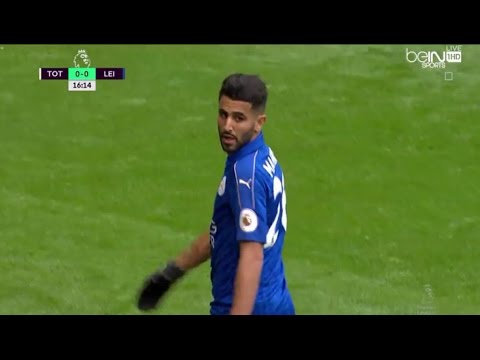 الجزائري رياض محرز يقدم أداء متميز في مواجهة توتنهام