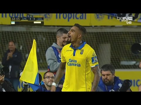 تعادل فريقي سيلتا فيغو و لاس بالمس بثلاثية لكل منهما