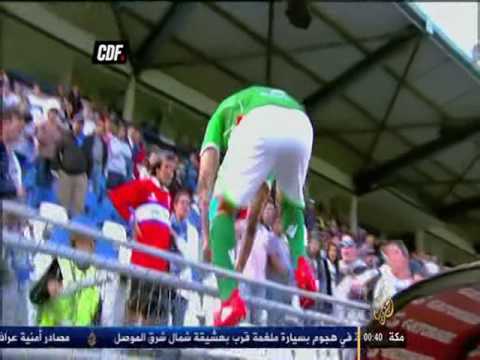 الشرطة تعتقل لاعبًا اعتدى على مشجّع