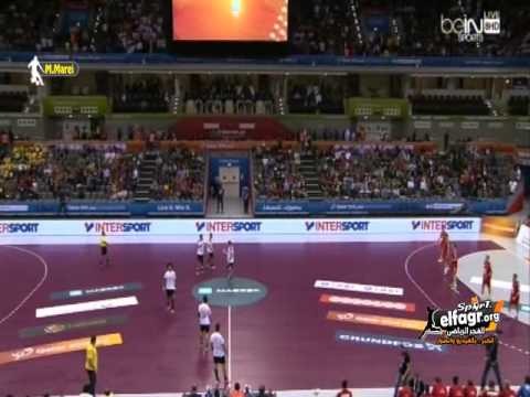 المنتخب المصري يتفوق على نظيره التشيكي في مونديال اليد