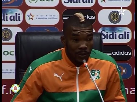 تدريب المنتخب الإيفواري على ملعب مراكش الكبير