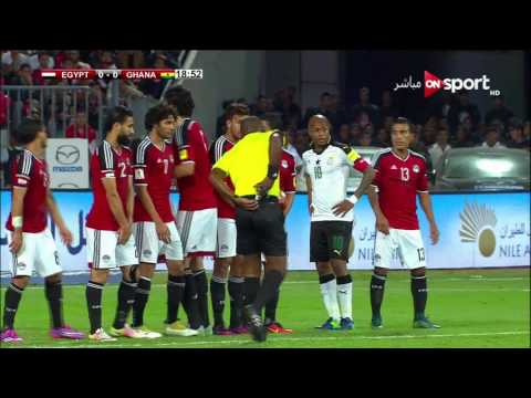 بالفيديو عصام الحضري يتألّق في إنقاذ مرماه من ضربة صاروخية من منتخب غانا