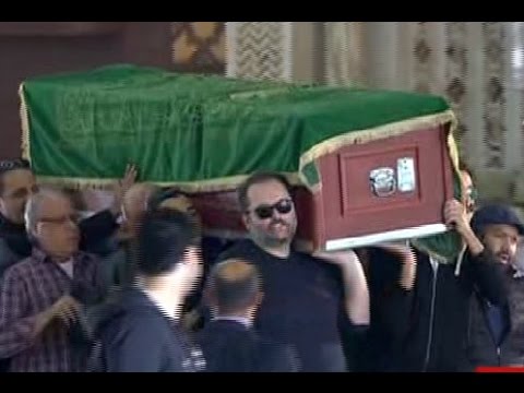 جنازة محمود عبد العزيز والصلاة عليه كاملة