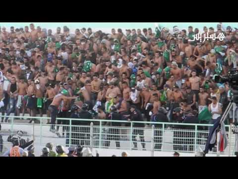 بالفيديو  تجدد الصراع بين الأمن وجمهور الرجاء