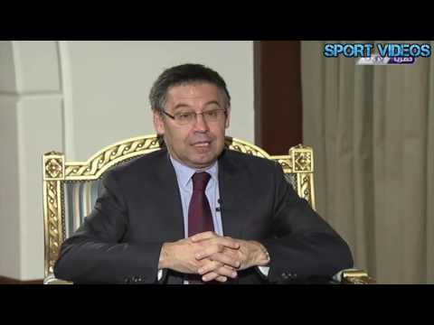 رئيس برشلونة يعلق على مفاوضات تجديد عقد ميسي