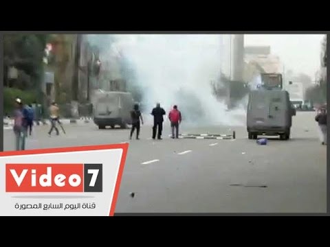 فض اشتباكات الأهالي والإخوان في شارع رمسيس