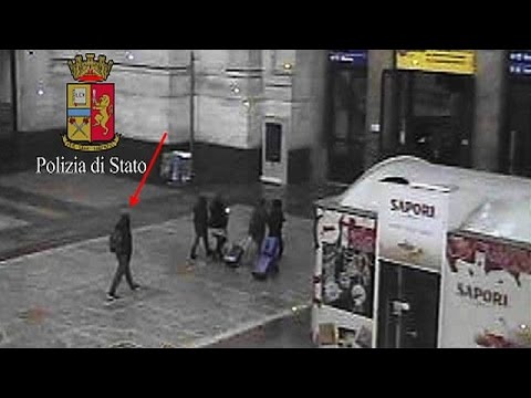 شاهد الكاميرات رصدت أنيس العامري في لِيون الفرنسية ومِيلانو الإيطالية