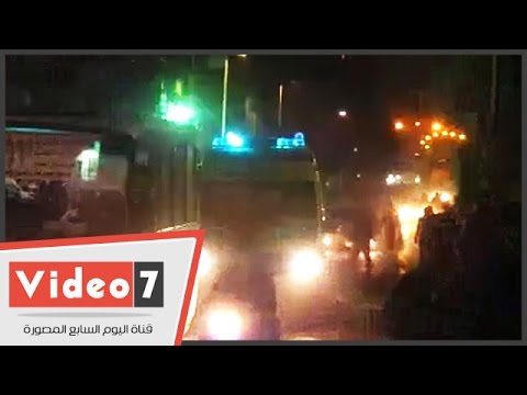 قوات الأمن تسطير على ميدان المطرية