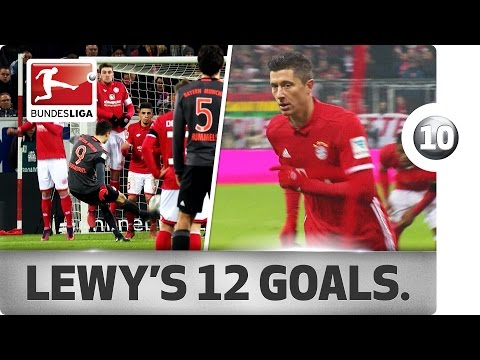 بالفيديو دستة أهداف ليفاندوفسكي في موسم البوندزليغا الحالي