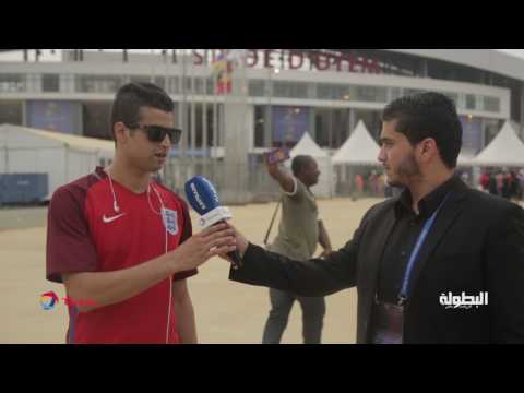 شاهد آخر مُستجدات المنتخب المغربي والجماهير الحاضرة في ملعب أوييم