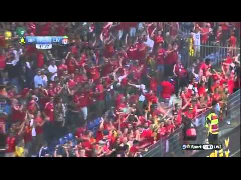 أهداف مباراة فريقي بروندبي وليفربول