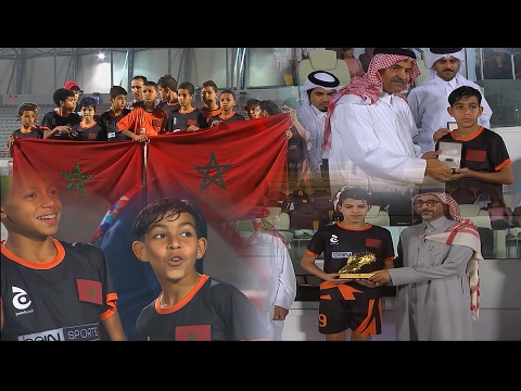 شاهد لحظة تتويج أشبال المغرب بالميداليات الفضية في بطولة كأس ج العالمية