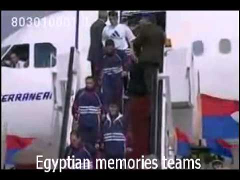 بالفيديو استقبال تاريخي لمنتخب مصر بعد الفوز في كأس أفريقيا 1998