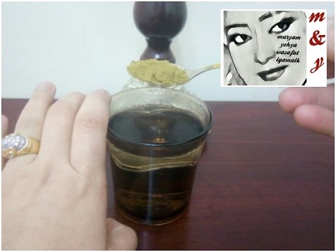 طولى شعرك بملعقة عجيبة على كوب ماء