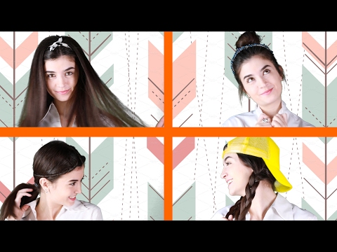 4 تسريحات شعر سهلة جداً