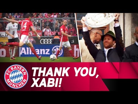 شاهد بايرن ميونخ لنجم خط الوسط شكرًا تشابي ألونسو