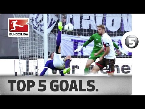 شاهد أفضل 5 أهداف في الجولة الـ26 في الدوري الألماني