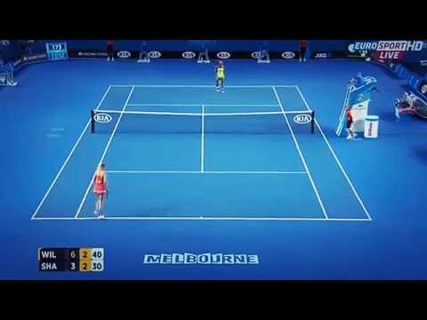 سيرينا تنتزع اللقب من شاربوافا في بطولة أستراليا