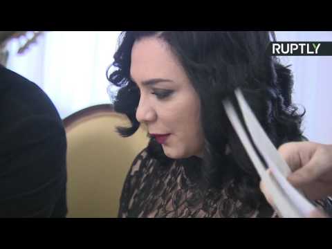 شاهد سلاف فواخرجي توقع عقد إنتاج فيلم