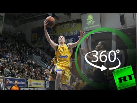 شاهد تدريب فريق خيمكي الروسي لكرة السلة