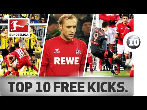 أفضل 10 أهداف من ضربات حرة في البوندزليغ