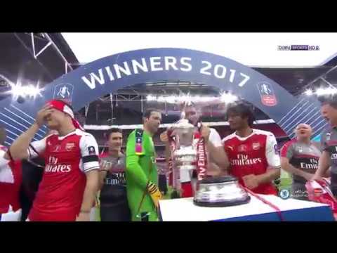 شاهد تتويج نادي الأرسنال بطلًا لكأس الاتحاد الإنجليزي