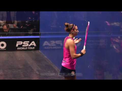 شاهد نور الشربيني ضمن أفضل الضربات النسائية في الإسكواش خلال الموسم