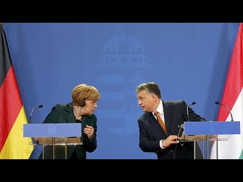 ميركل وأوربان لا يتفقان على مفاهيم الديمقراطية