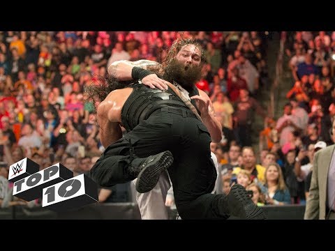 شاهد أقوى حركات سبير ضد المصارعين