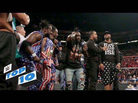 شاهد أفضل 10 لحظات خلال عرض smack down